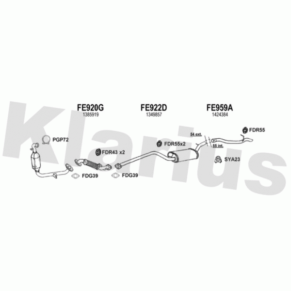 Klarius Exhaust System image