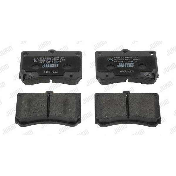 BRK PAD SET FT MAZDA 86-98 image