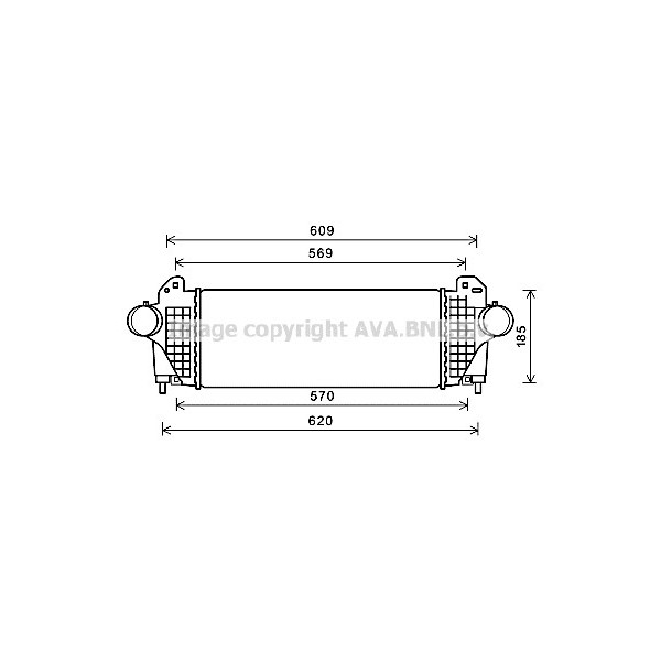 INTERCOOLER ALFA 4C 14-20 image