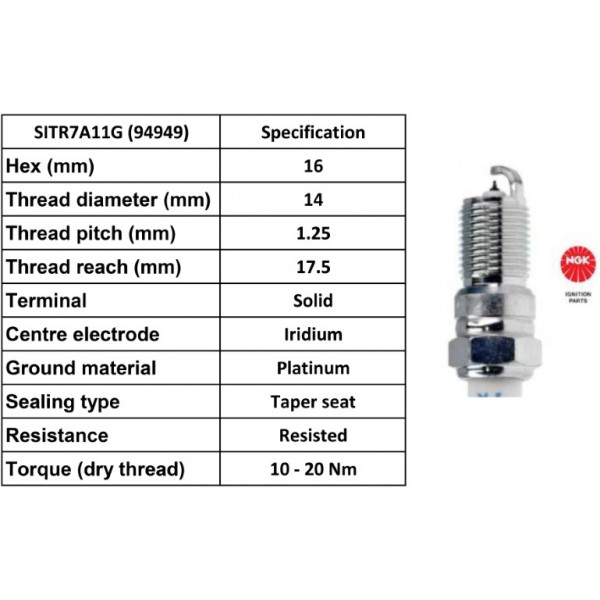 Spark Plug Aston Martin 12-16 image