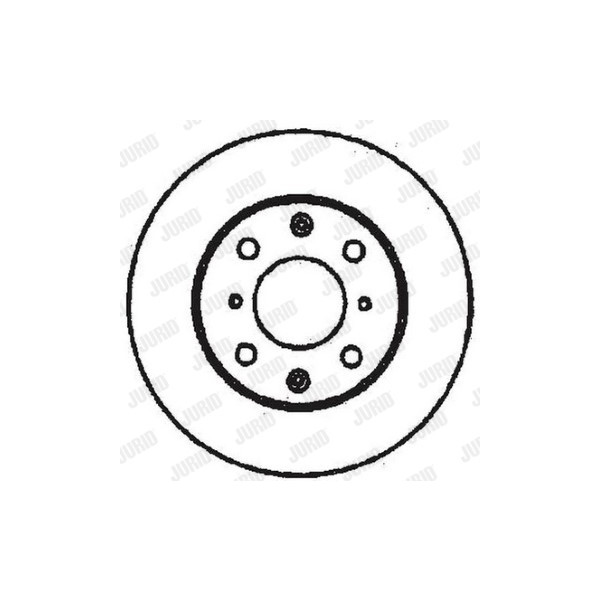 SINGLE BRK DISC FT HOND CIVIC CRX 91-01 image