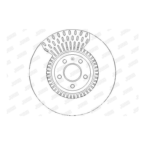 SGL BRK DISC FT AUDI A6 12-18 image