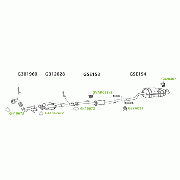 GT Exhausts Exhaust System image