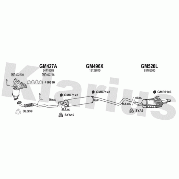 Klarius Exhaust System image