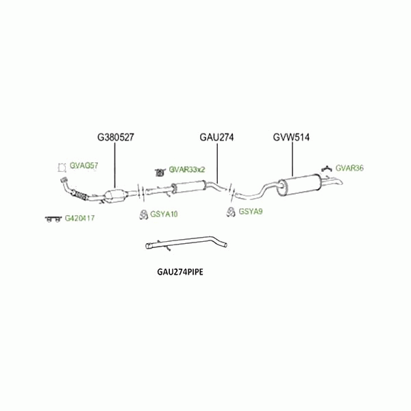 GT Exhausts Exhaust System image