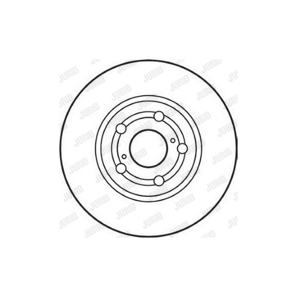 SINGLE BRK DISC FT TOYO AVENSIS CELICA 94-08 image