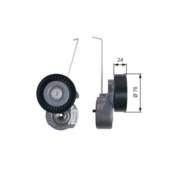 DRIVEALIGN TENSIONER VOLV XC60 ETC 0618 image