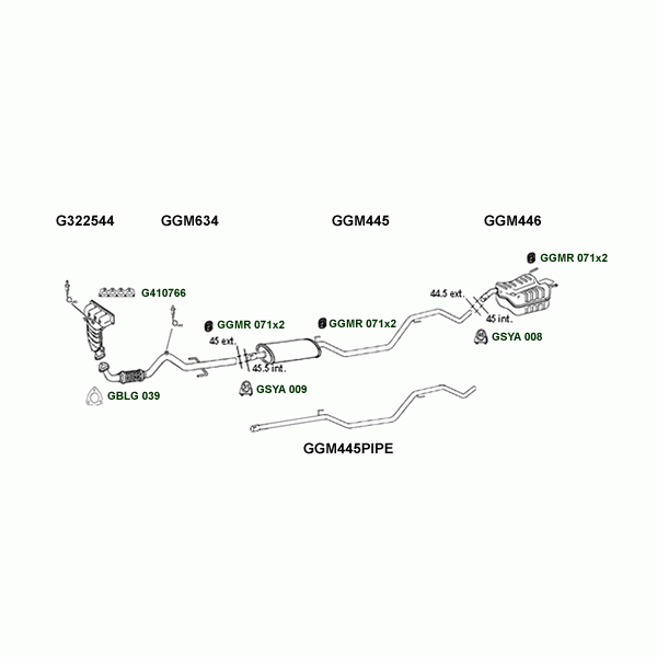 GT Exhausts Exhaust System image