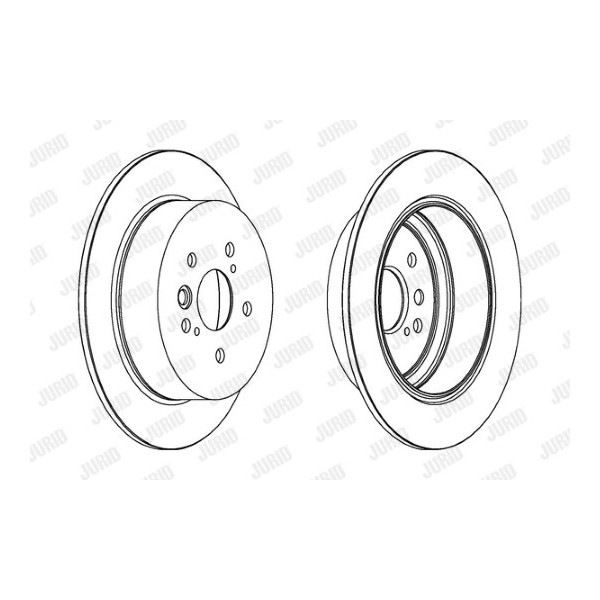 Brake Disc Toyota 97-05 image