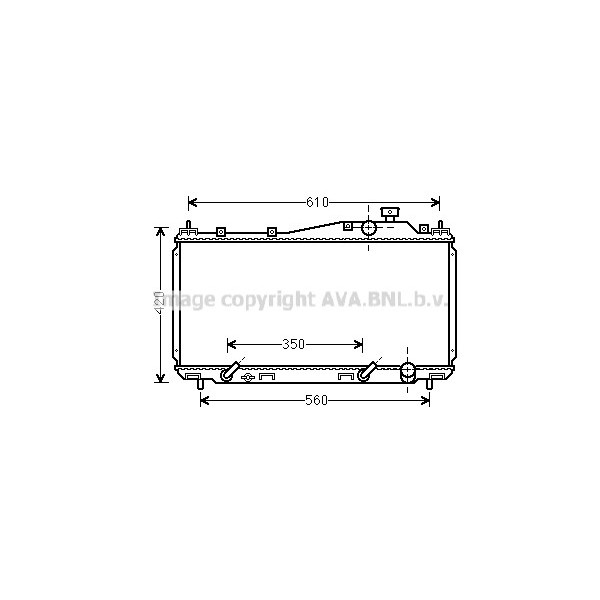 RAD HOND CIVIC 00-06 image