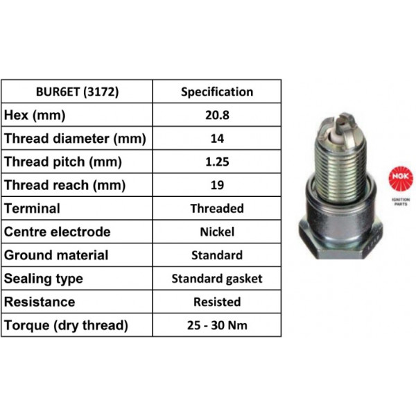 NGK Spark Plug image