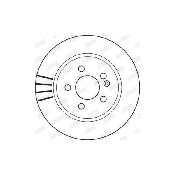 SINGLE BRK DISC FT MERC M-CLASS 98-05 image