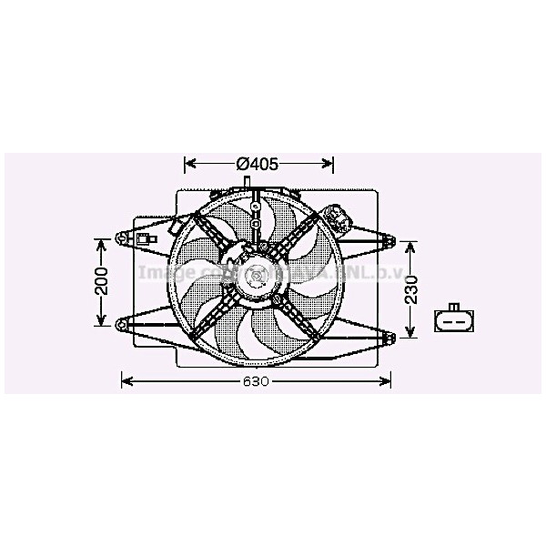 CLG FAN ALFA GT 04-10 image