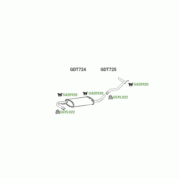 GT Exhausts Exhaust System image