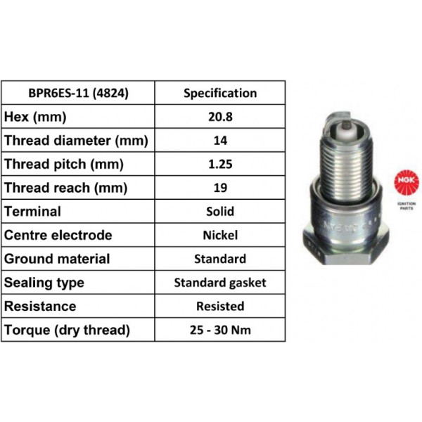 Spark Plug Hyundai Isuzu Kia Mazda Mitsubishi Nissan Subaru image