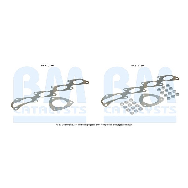BM Catalysts Fitting Kit-Catalyst (Front) image