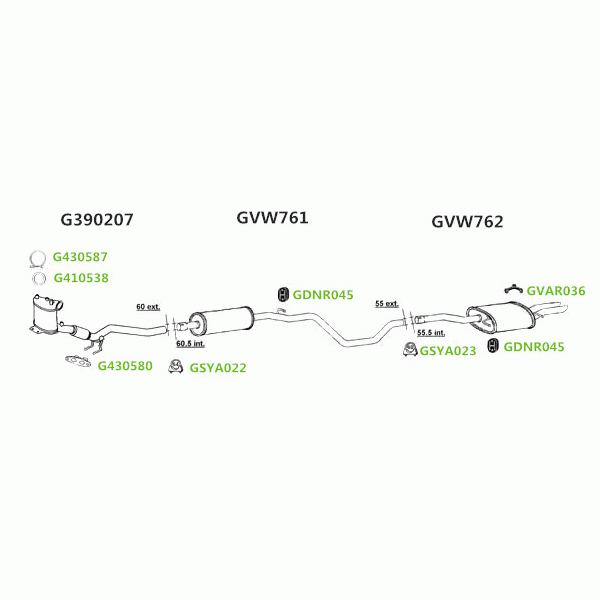 GT Exhausts Exhaust System image