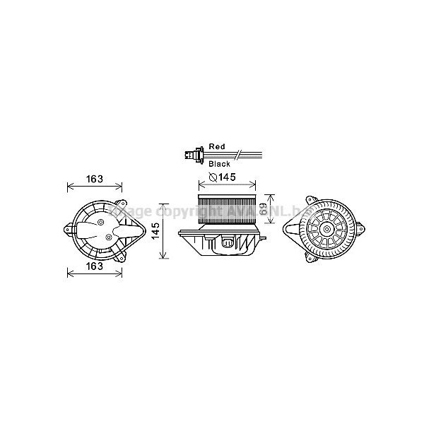 HEAT BLOWER RENA MEGANE SCENIC 97-03 image
