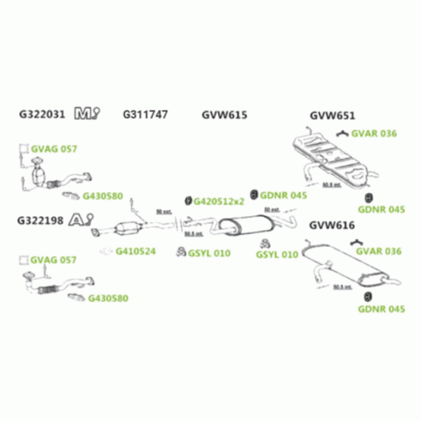 GT Exhausts Exhaust System image