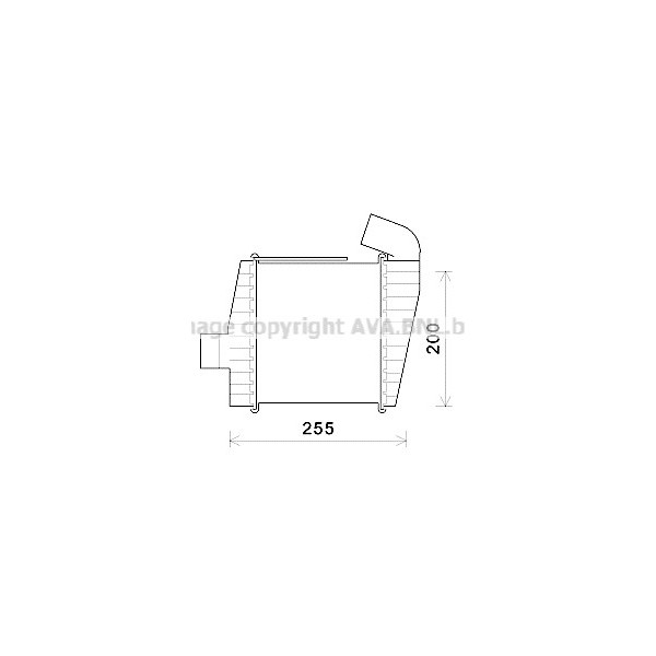 INTERCOOLER HYUN TRAJET 01-02 image