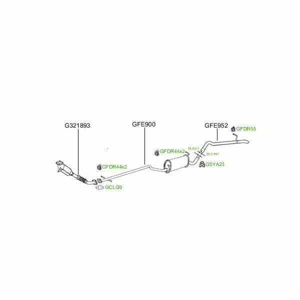 GT Exhausts Exhaust System image