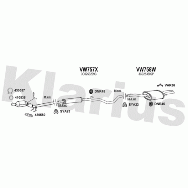 Klarius Exhaust System image