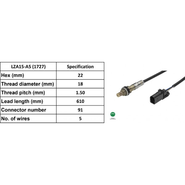 LAMBDA SENSOR FIAT LINEA 07-11 image