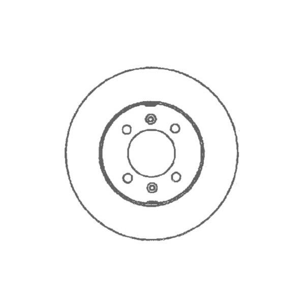 SINGLE BRK DISC FT RELIANT ROVER METRO MGTF 83-09 image