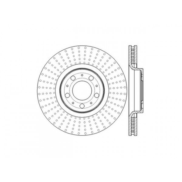 PR BRK DISC FT VOLV XC90 24TD 02-07 image