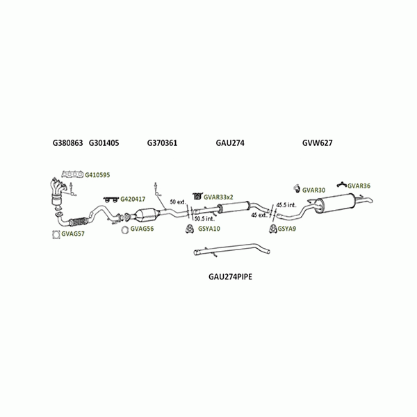 GT Exhausts Exhaust System image