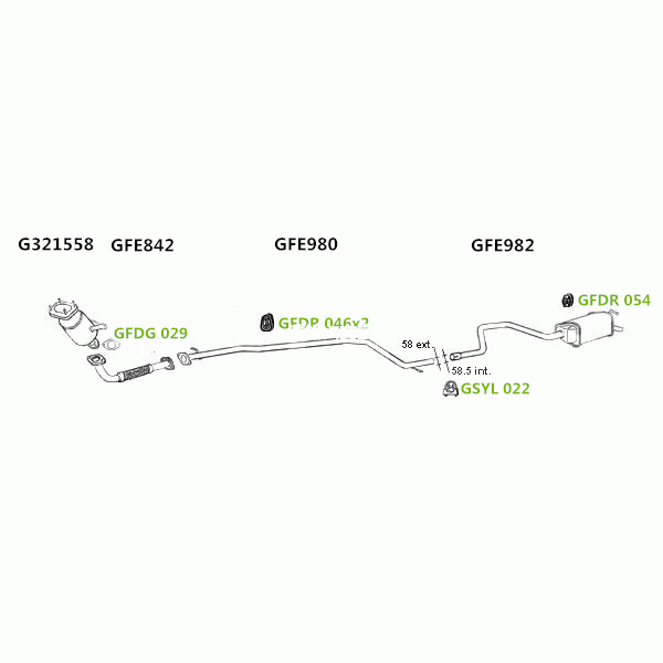 GT Exhausts Exhaust System image