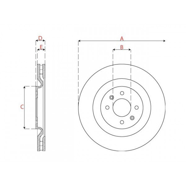 PR BRK DISC FT CITR RENA DS3 & PEUG 208 11-19 image