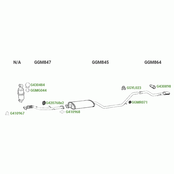 GT Exhausts Exhaust System image