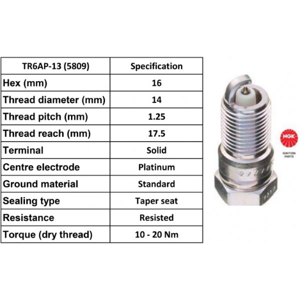Spark Plug Ford Volvo 04-15 image