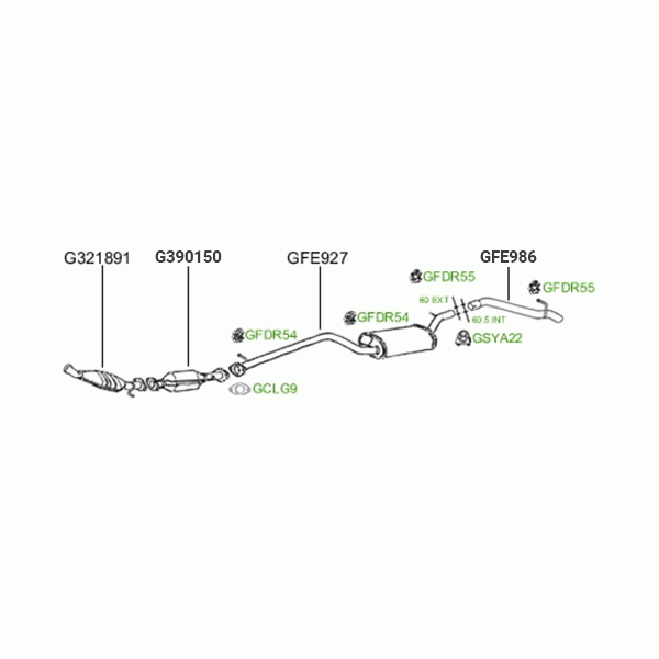 GT Exhausts Exhaust System image