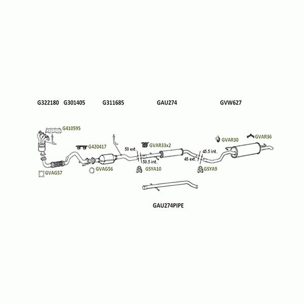 GT Exhausts Exhaust System image