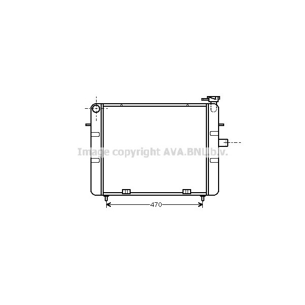 RAD VAUXHALL CARLTON 80-86 image