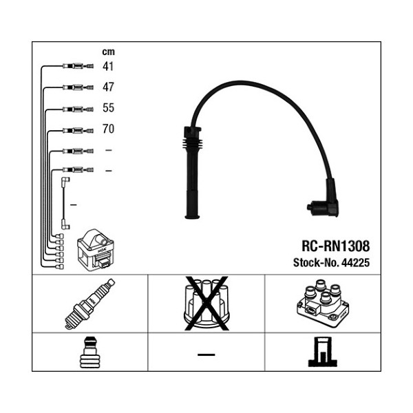 Electric Cable Set Renault 00-09 image
