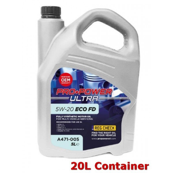 5W-20 ECO FD Fully Synthetic EcoBoost Engine Oil 20L image