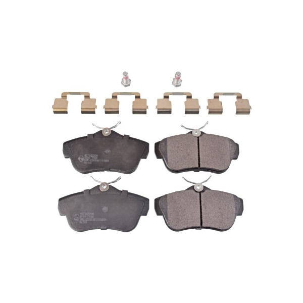 Brake Pad Set - Disc Brake Citroen Fiat Peugeot Toyota 07-16 image