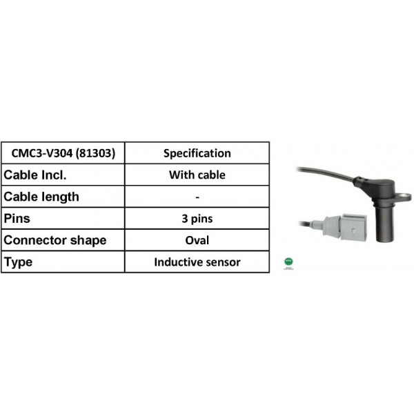 CRANK ANGLE SENSOR AUDI A4 A6 VW PASSAT 99-09 image