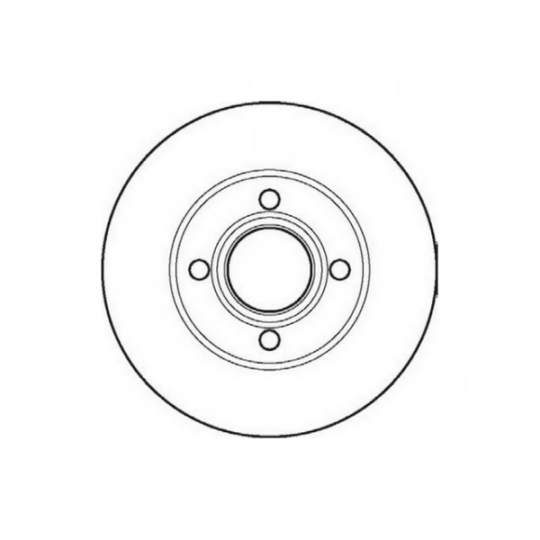 PR BRK DISC FT AUDI 80 CABRIOLET COUPE 88-00 image