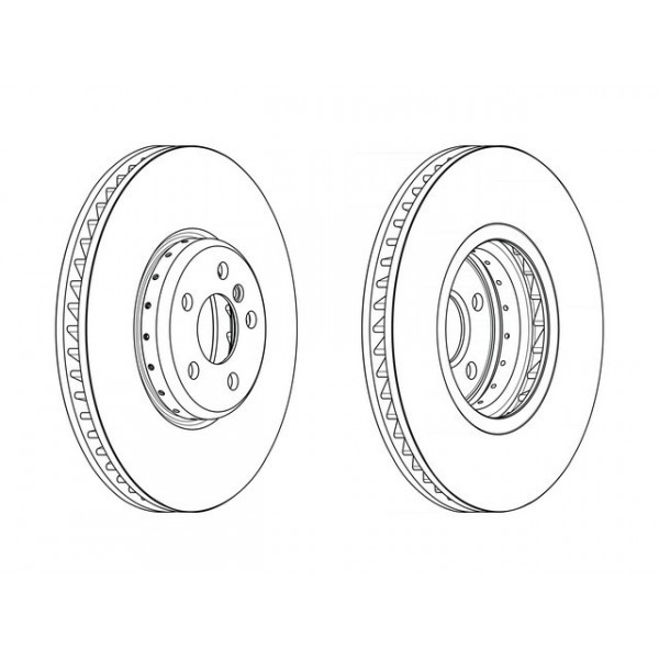 Brake Disc BMW Toyota 15-23 image