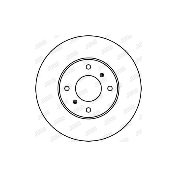 SINGLE BRK DISC FT NISS 200SX ALMERA PRIMERA 91 image