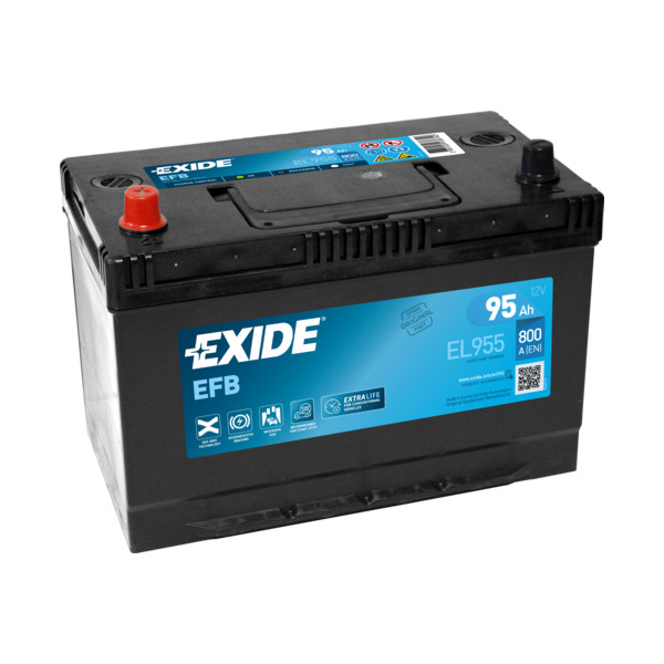 2YR EFB EXIDE STOP START BATTERY image
