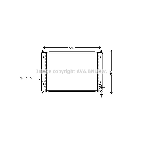 RADIATOR VW 79-92 image