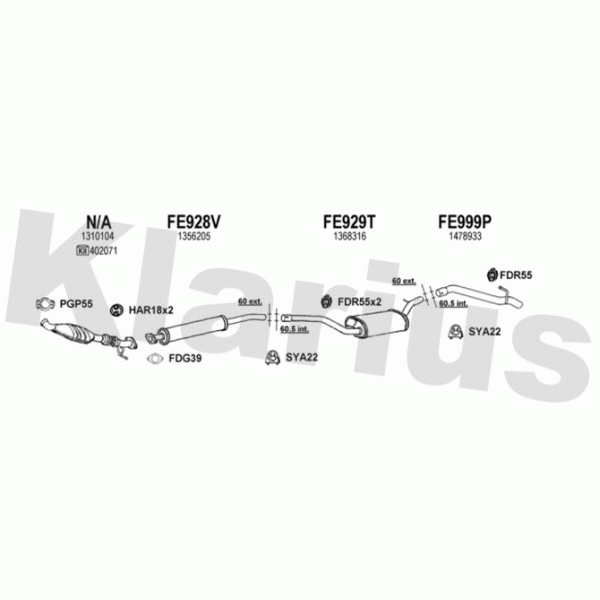 Klarius Exhaust System image