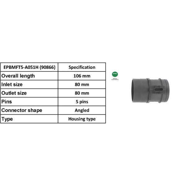 AIR FLOW METER BMW 316D 318D 320D X1 09-15 image