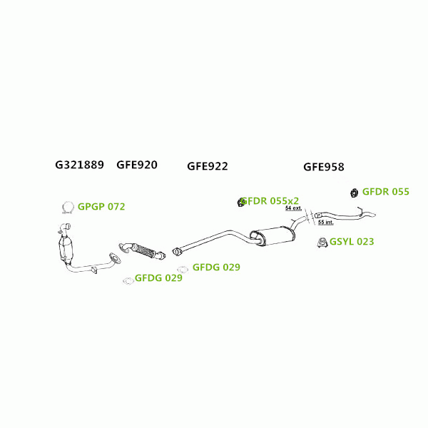 GT Exhausts Exhaust System image