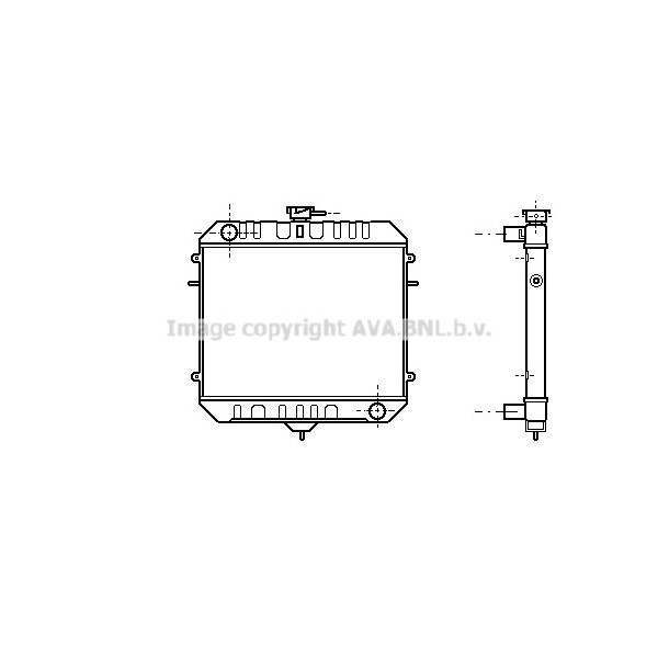 RAD VAUXHALL CARLTON 82-86 image